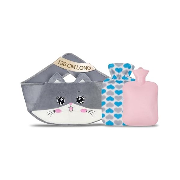 dibikou Dibikou Hot Water Bottle Belt, 1L wrap Around Wearable