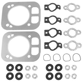 GZZTORES Cylinder Head Gasket Kit Fit for Kohler CH25 CH730 CH740 CV25 Replaces 24-841-04S, 24 841 04-S, 24 041 16, 24 041 32, 24 041 37-S, 24 841 03-S Engine Head Gasket Kits