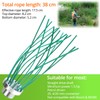 QWORK Weed Brush Cutter, Aluminium Wild Herb Brush with 32