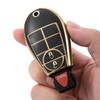 ELOHEI Premium Soft Key Fob Cover Case for 2013-2021 Dodge
