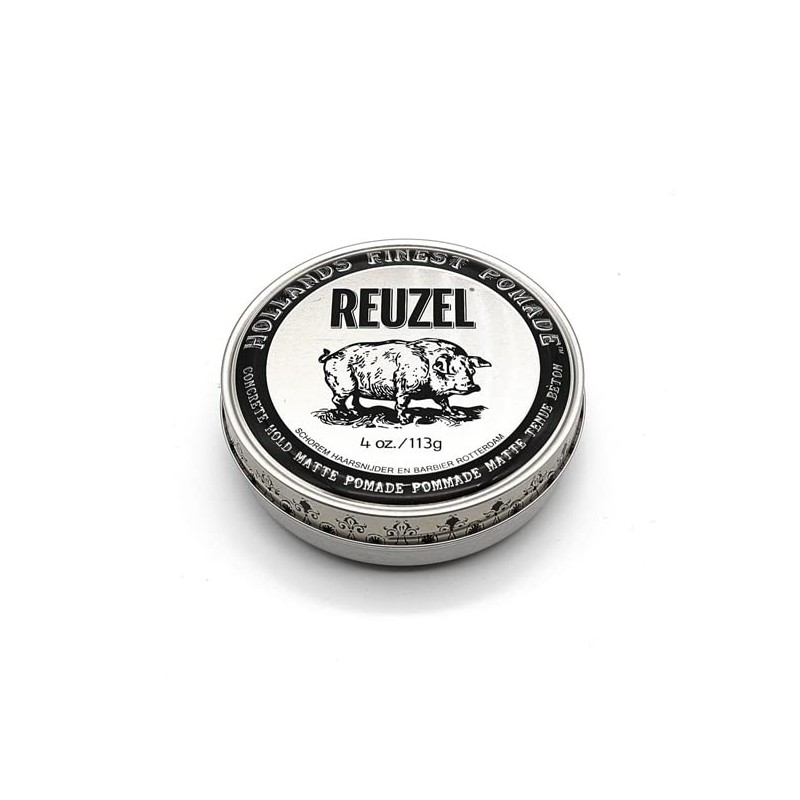 REUZEL Pomade Concrete Hold Mat, 4.9 oz (113 g)