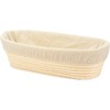 30cm/12 inch Oval Long Banneton Brotform Bread Dough Proofing Rising