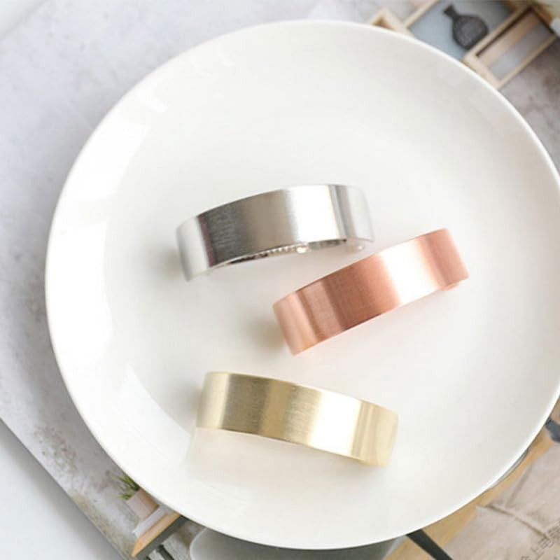 [ナカノヤ] NAKANOYA バレッタ 1個 金属 合金 メタル 半月バレッタ ポニーバレッタ ヘアクリップ