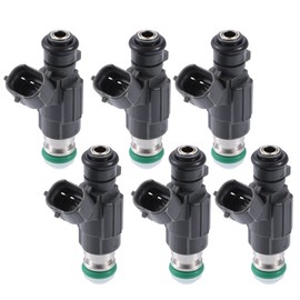 X AUTOHAUX 6 Pcs 16600-AE060 FBJC101 Fuel Injector for Nissan Altima 2002-2005 for Nissan Maxima 2002-2003 for Nissan Murano 2003 3.5L VQ35DE VK45DE