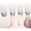 Kiemeu Small Self Adhesive Hooks for Hanging Heavy Duty Stick