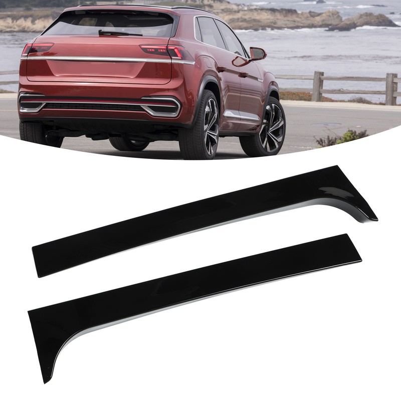 2PCs Rear Window Side Spoiler Automobile Rear Windowshield Spoiler Replacement