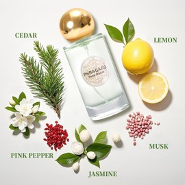 Cedar Breeze Eau de Toilette Spray – Floral Citrus Vanilla Amber Perfume – Vegan & Cruelty-Free, Long-Lasting French-Inspired Fragrance – Unisex Luxury Perfume, 1.7 Fl Oz / 50ml