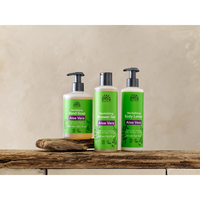 Urtekram Organic Body Lotion with Revitalising Aloe Vera (245 ml,