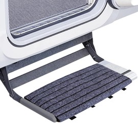 Rv Stair Covers,Rv Protective Ladder Covers | Adjustable Heavy Duty Replacement Part, Non-Slip Motorhome Accessories for Short Trips Long Distance Camping