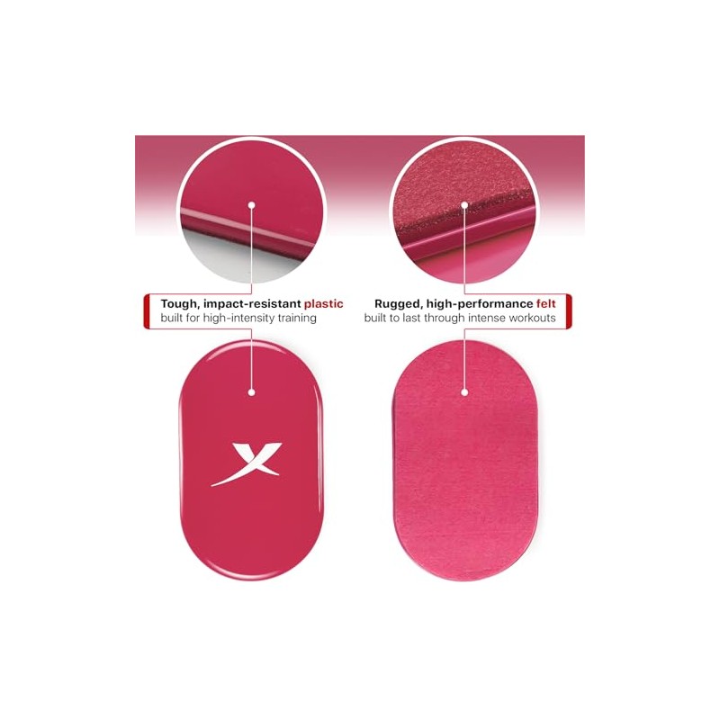 X-Protector Core Sliders para entrenar, 2 discos deslizantes de fitness