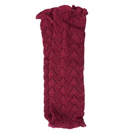 Invero, Missy Merino Arm Warmers Plain 100% Wool, vino