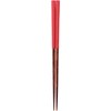 Freshwater Chopsticks Jagged 乾漆 Dishwasher Safe 23 cm Red 111315