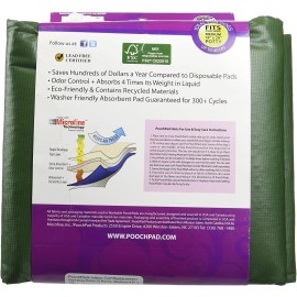 PoochPads Indoor Turf Replacement Pad Dog Potty Med 8" x 28" 3pck