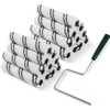 Paint Roller Covers, 20 Pack 6 Inch Microfiber Paint Roller