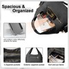 NAARIIAN Small Tote Bag for Women with multi Zipper Waterproof