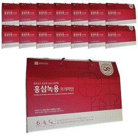 종근당건강 홍삼녹용 프리미엄 30포 x 2개 Jongkundang Health Korean Red Ginseng Deer Antler Premium 30 Packs x 2 Units