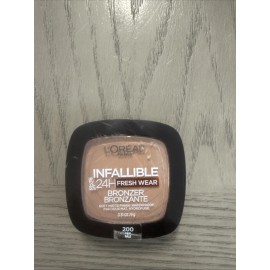 L’OREAL LOREAL Paris INFALLIBLE 24hr FRESH WEAR SOFT MATTE BRONZER 200 Fair