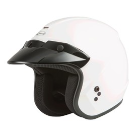 GMAX of-2 Open-Face Helmet (White, Large)