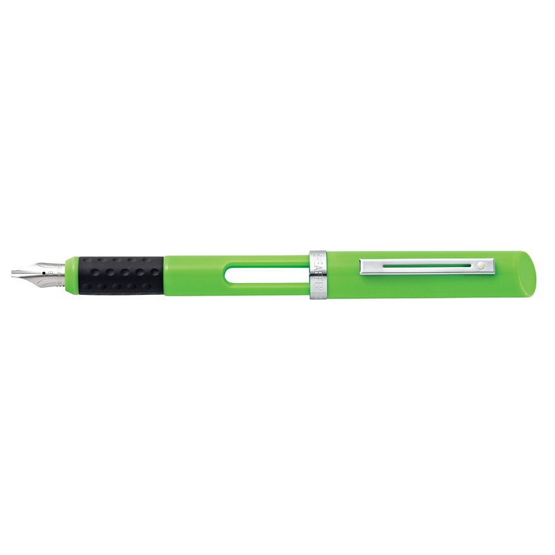 Sheaffer Calligraphy Single Broad Nib Fountain Pen Green
