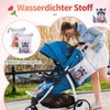 ueslwser Pack of 2 Nappy Bags, Wet Bags, Nappy Bag,