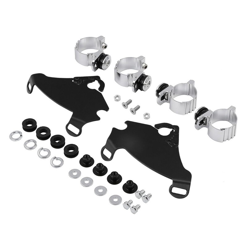 TCMT Headlight Fairing & 39mm Trigger Lock Mount Fit For