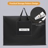 PCXWTLN A1 Art Portfolio Case, Black Artist Portfolio Carrying Case