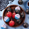 Spider Ball Ornaments 24PCS 2.4in Shatterproof Hanging Decor