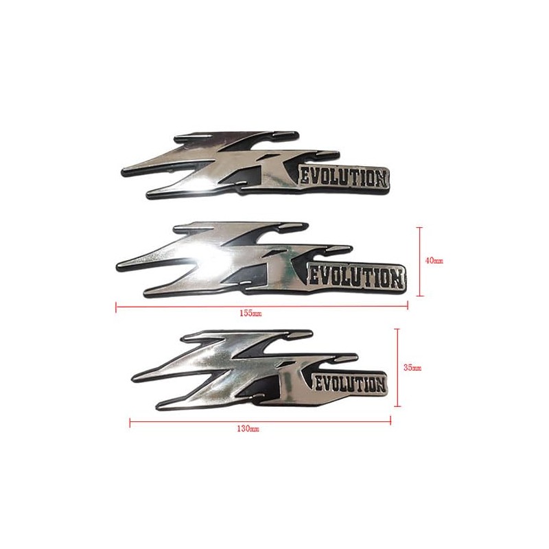Yamaha Emblem Remote Control Jog ZR 3pc Set Silver Energy