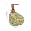 LABRIMP Elegant Ceramic Hand Soap Bottle Stone Patterned Dispenser Scented