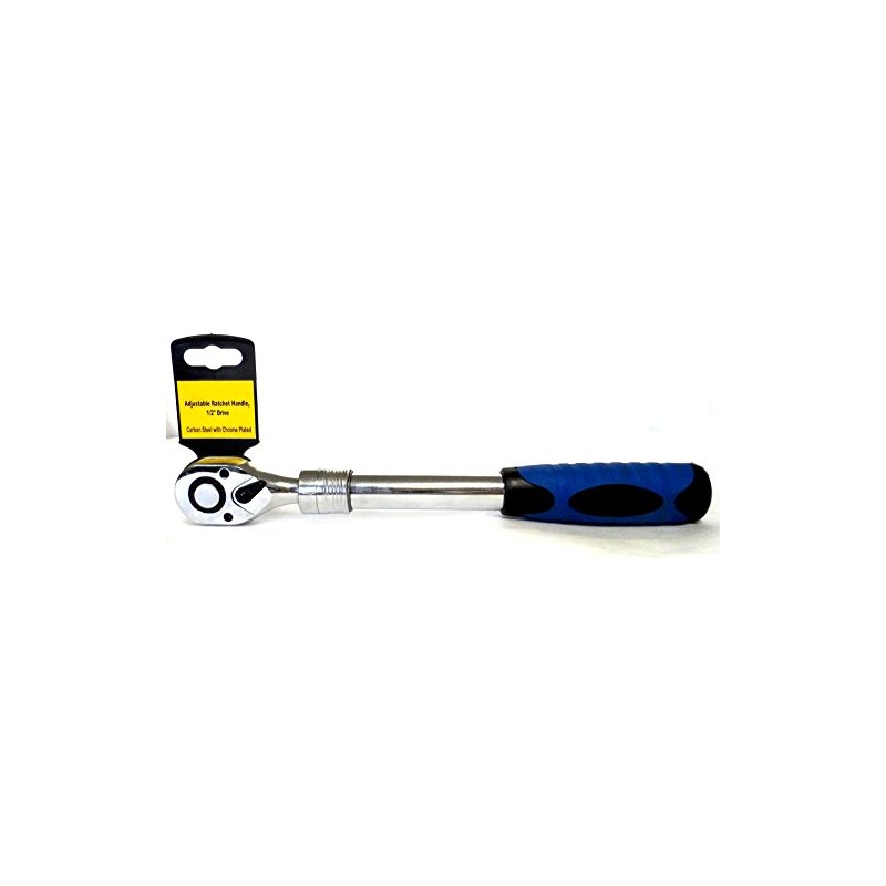 Adjustable Ratchet Handle 1/2" Drive Quick Release Wrench