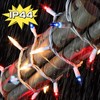 LAMPHOME Patriotic String Lights - Red White Blue Mini Lights