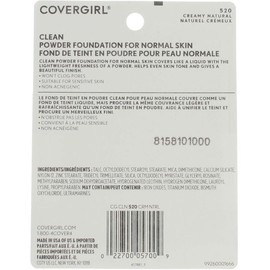 Cover Girl 05700 520crmnat Creamy Natural Simply Powder Foundation
