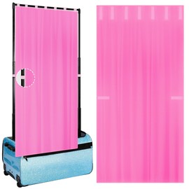 Privacy Curtain for Dance Bag with Garment Rack, Portable Changing Room Competition Dance Bag Accessories, Dancer Backstage Privacy Changing Curtain Screen for Rolling Dance Suitcase Camping Shades