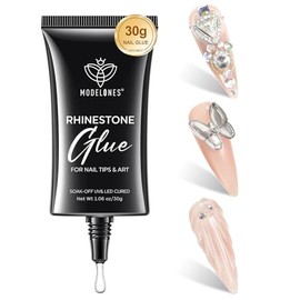 Modelones Nail Gel Glue, Long-Lasting Strong Adhesion Gel Nail Art DIY Home02