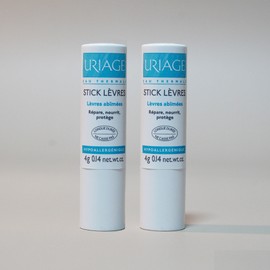 Uriage Yuria Ju Lip Balm Stick Levre Original Moisturizing 4g+4g Yuria Ju Double Plan / 유리아쥬립밤 스틱레브르 오리지널 보습 4g+4g 유리아주 더블기획