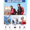5 Pairs Polarized Clip-On Sunglasses Rimless Flip Up Anti-Glare Driving