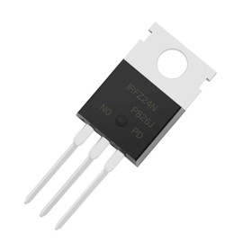 Chanzon IRFZ24NPBF TO-220AB PMOS P-Channel Power MOSFET Transistor (Pack of 10pcs)