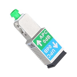 Duogalia Fiber Optic Adapter - SC/APC Female to SC/UPC Male Singlemode SM 9/125 Hybrid Optical Converter Connector Coupler
