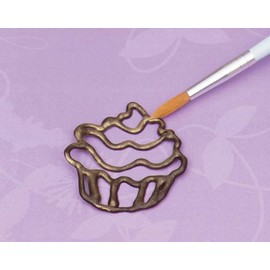 Städter Pinselset f. Speisefarben, Holz, Blau, 15 x 1 x 1 cm, 3-Einheiten