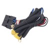H4 Headlight Relay Harness High Temperature Resistant Ceramic Socket H6054