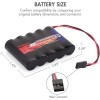 N/A Tenergy 2 Pack NiMH Receiver RX Battery with Hitec