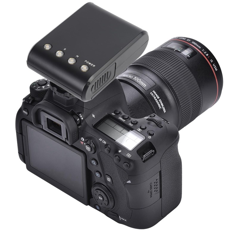 Portable Digital Slave Flash for Cameras, Creates Bright and Soft