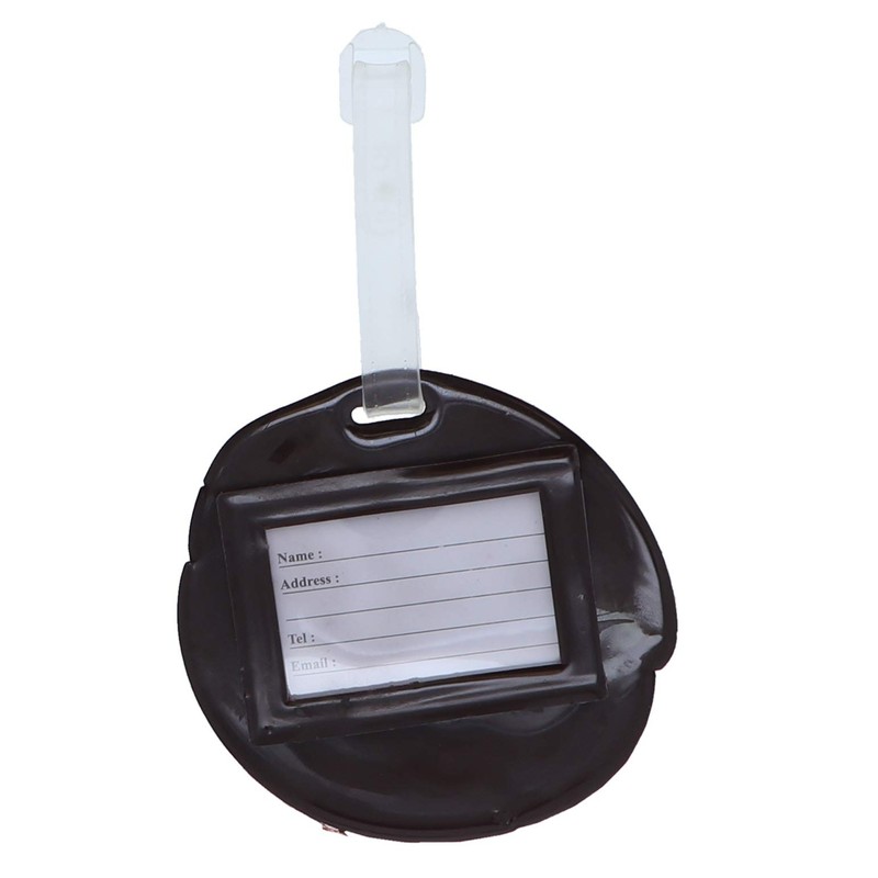 SandT Collection Fun Food Luggage Tag - Brown Donut