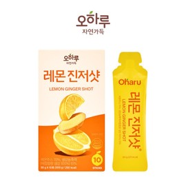 Oharu Lemon Ginger Shot 30g / 오하루 레몬진저샷 30g X 10포