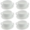 Soup Cup 32cl Restaurant White Stackable with Saucer (Choice of
