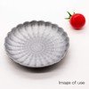 24to3 477383 Nishitomi Pottery Hasami Ware Chrysanthemum Shape, Small Plate,