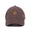 Tech Design Chocolate Chip Cookie Baseball Cap Embroidered Cotton Adjustable