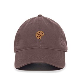 Tech Design Chocolate Chip Cookie Baseball Cap Embroidered Cotton Adjustable Dad Hat