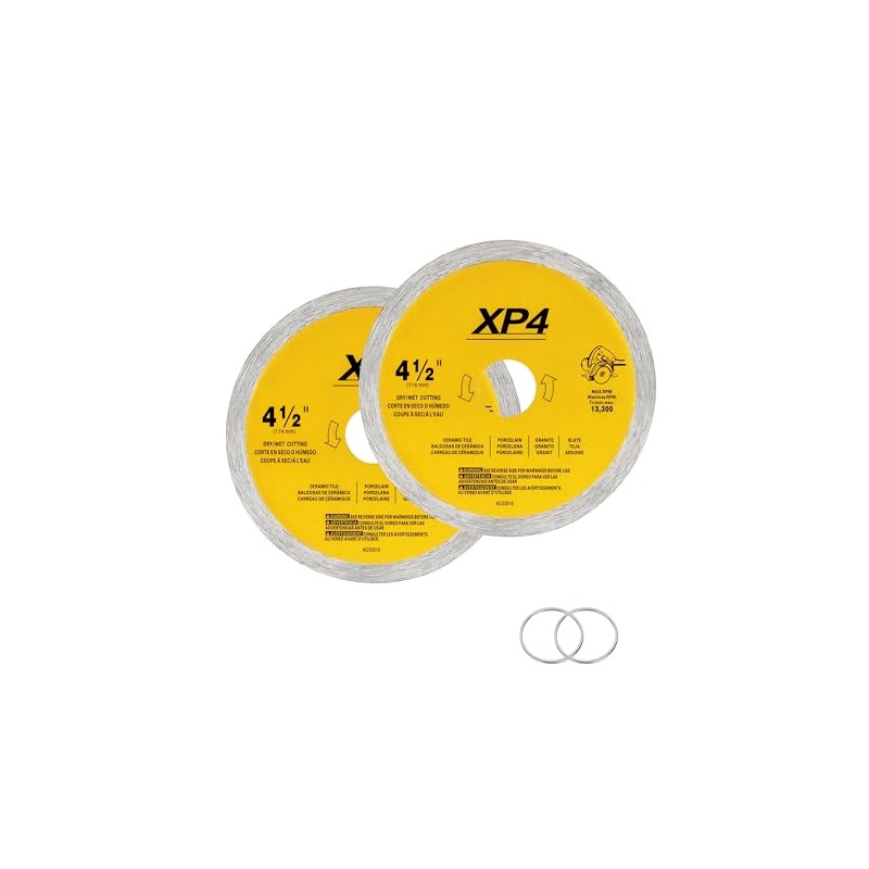 DW4765 4-1/2-Inch Diamond Blade for DEWALT Angle Grinder, fits Extra