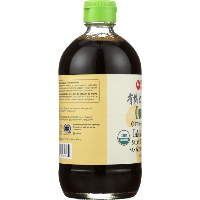WAN JA SHAN Organic Tamari Soy Sauce, 15 FZ